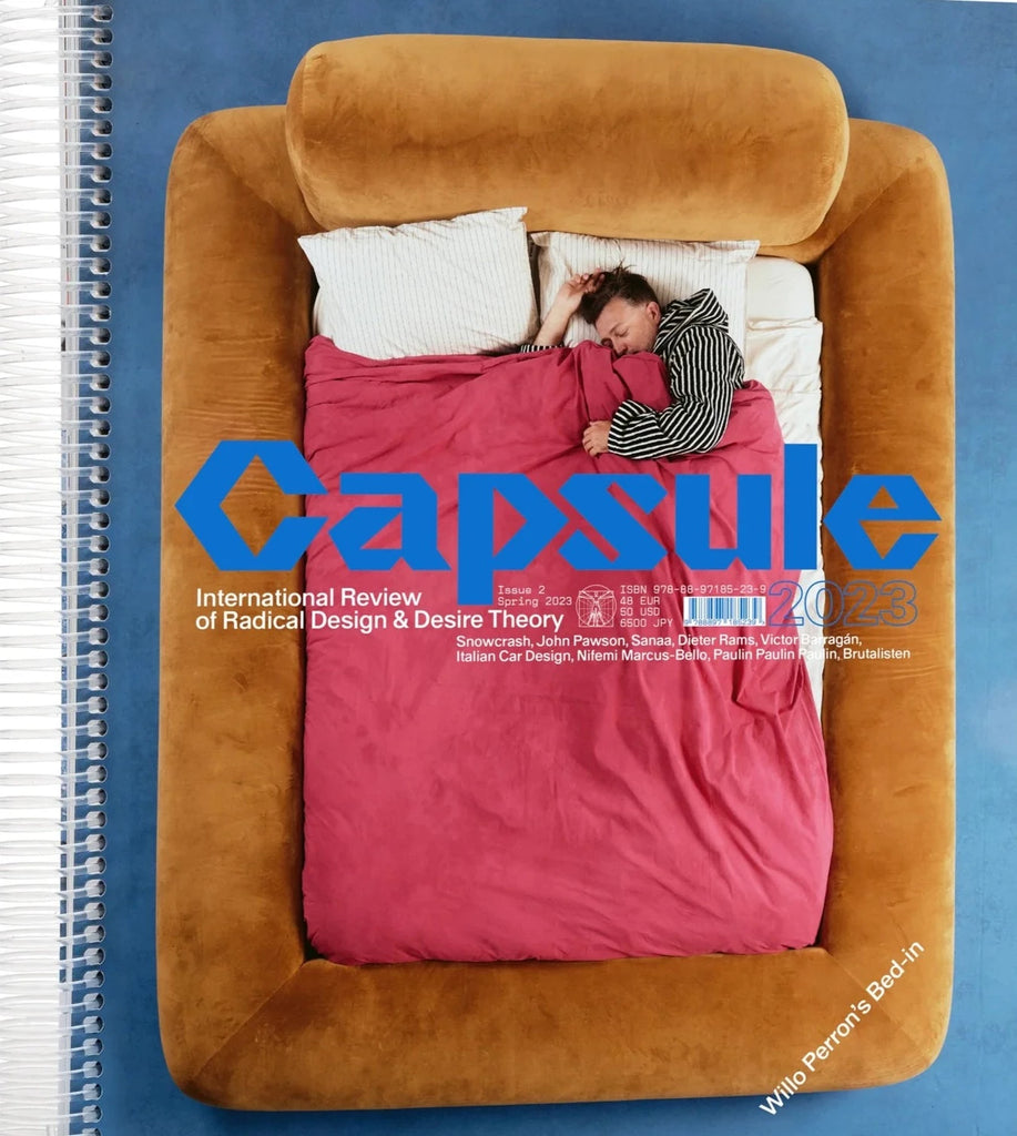 capsule magazine issue 2 cover willoperron